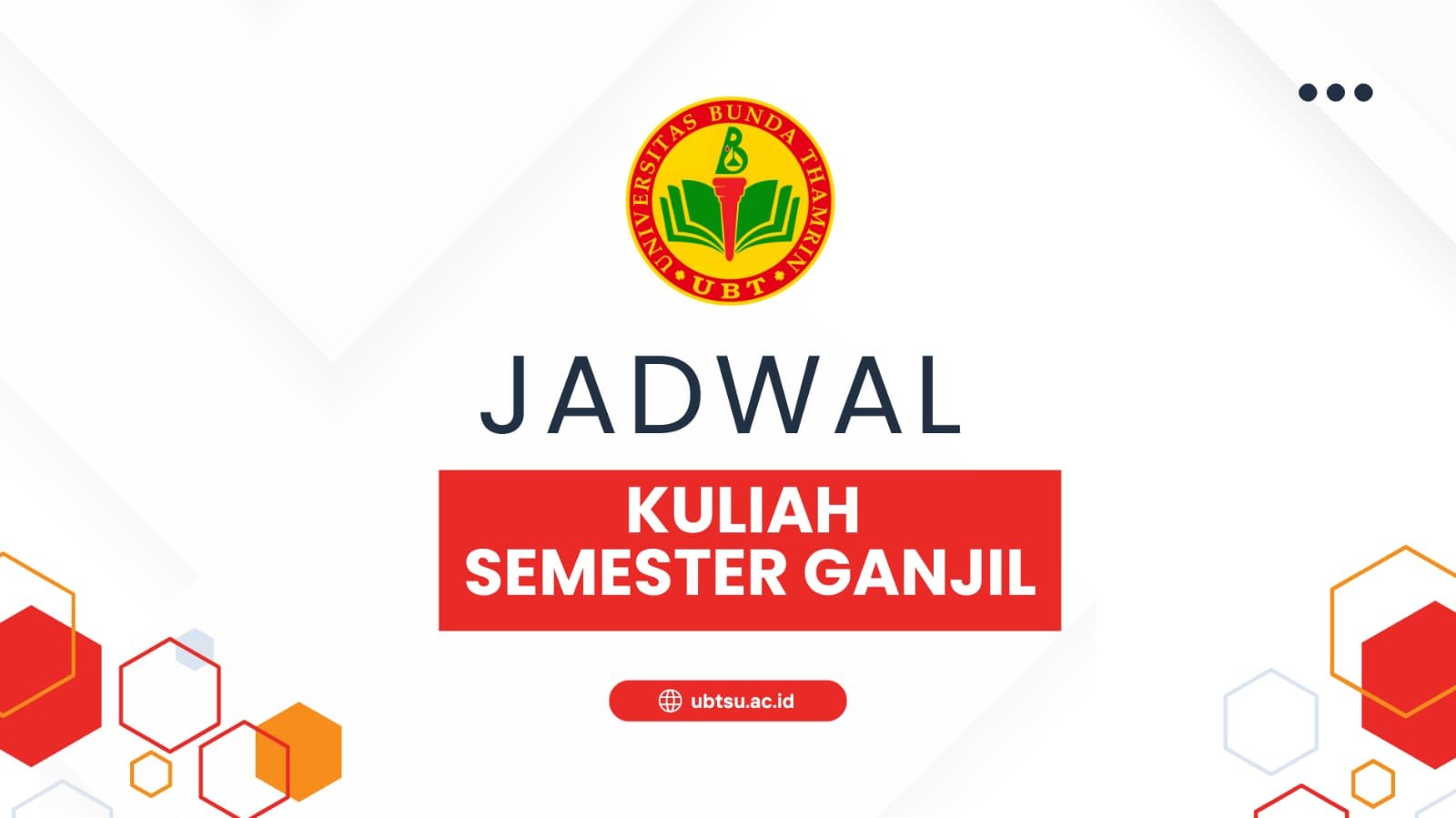 Jadwal Kuliah Seluruh Prodi Universitas Bunda Thamrin